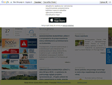 Tablet Screenshot of lesnica.pl